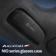 car eyewear case box sunglasses holder Alcantara suede For For weilai NIO ET5 ES6 ES8 EC6 ET7 ES7 ET