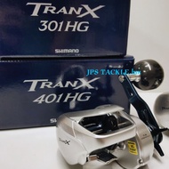 Shimano TRANX 301HG/401HG/400 baitcasting reel