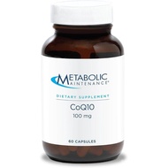 Metabolic Maintenance CoQ10 100mg - Co Q 10 Supplement, Coenzyme Q10 for Brain and Heart Health, Ant