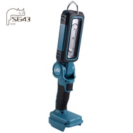 21V Rechargeable Cordless Work Light Foldable Flashlight Portable Lantern Spotlight for  18V Battery