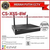 EZVIZ CS-X5S-8W WIRELESSNVR X5S 8 CHANNEL 1080P H.265 OFFICIAL 1 YEAR WARRANTY