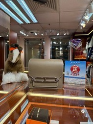 ✨門市現貨 無需預約✨ Hermes Mini Roulis 大象灰銀扣