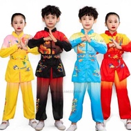 Children 2025 Traditional Wushu Clothing Kids Martial Arts Uniform Kung Fu Suit
