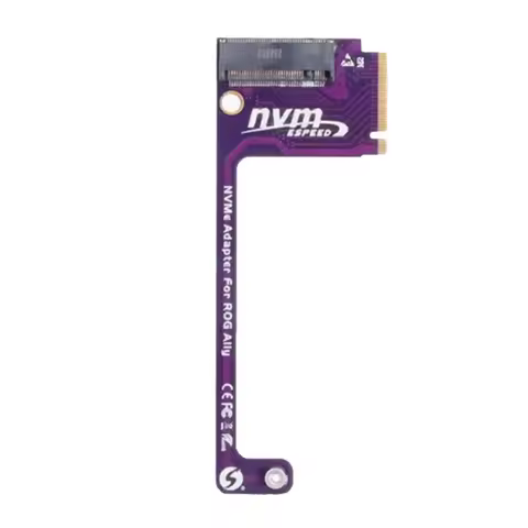 For Asus Rog Ally M.2 NVME Transfer Card 2230 to 2280 NVME 90° M2 Adapter Card for Rog Ally Modified