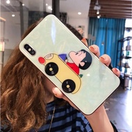 iPhone11 iPhone11 Pro& iPhone11 Pro Max Tempered Glass Cover Crayon Shin Chan iPhone11 Case iPhone11