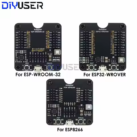 ESP32 ESP8266 Test Fixture Burner, Downloader Programmer for ESP-32 ESP-12F/12S/07S Modules