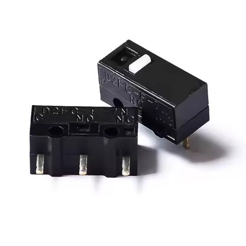 10PCS/LOT New Authentic 5 million times Mouse Micro Switch D2FC-F-7N Mouse Button Fretting D2FC-E-7N