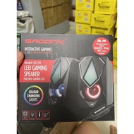 riosquarerich ลำโพงคอม RGB Marvo GadonX SG-119 ลำโพงเกมมิ่ง Stereo RGB GAMING SPEAKER