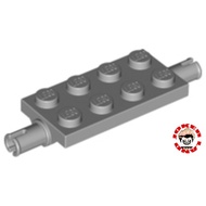 LEGO PART 30157 -  PLATE, MODIFIED 2 X 4 w PINS AND THIN ANGLED SUPPORTS