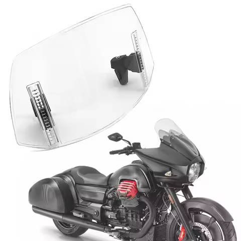 Motorcycle Windshield Extension Spoiler Windscreen Air Deflector For MOTO GUZZI MGX21 NORGE 1200/GT8