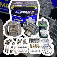 ชุด4วาล์วwave125 66-67มิล ฝาสูบ4วาล์วพร้อมเสื้อลูกATAKA เวอร์ชั่นH ขนาดวาล์ว22/25 ชุด4วาล์วครบชุด ส่