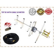 Digital Antenna MYTV Freeview TDT-5E with Cable 10 Meters
