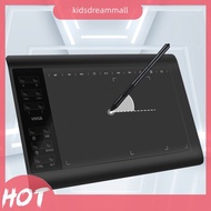 [KidsDreamMall.my] Graphics Drawing Tablet 10 X 6 Inch Large Drawing Tablet with Stylus Digital Art 