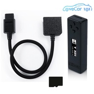 FDSKey Emulator + สายเคเบิลอะแดปเตอร์ FDSKey ตัวเชื่อมต่อไดรฟ์จำลองการแลกเปลี่ยนด้วยความร้อนสำหรับ C