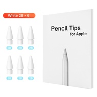 [🇲🇾Stock]🚀DANYCASE 6PCS Nibs for iPad Apple Pencil 1st 2nd Generation Pencil Pro Drawing Tip 2B & HB
