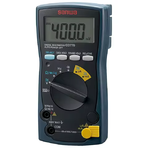 Sanwa CD770 Digital Multimeter with Continuity Buzzer