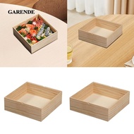 [Garende] Sushi Box with Cover Sushi Storage Solution Japanese Sushi Tray Box Sushi Plate for Restau