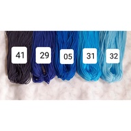 BENANG TALI PP CHINA 1MM (COLOUR OPTION : BLUE) BENANG KAIT CROCHET
