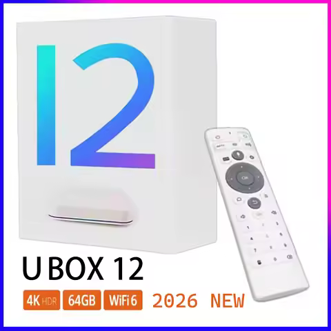 【Genuine】official 2026 ubox 12 plus ubox12 tv box global 64G Canada usa japan australia singapore st