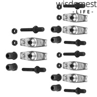 WISDOMEST 3SET Gasoline Generator Accessories, High Performance Silver and Black Valve Rocker Arm Se