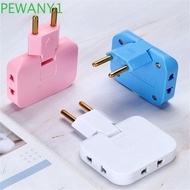 PEWANY1 EU Plug Rotatable 1Pcs Wireless Fulfillment Extension Multi-Plug Socket Adapter