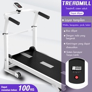 BG SPORT Treadmill Elektrik Lipat Multifungsi Walking Pad Cardio Alat Olahraga Fitness Lari M2 SH306