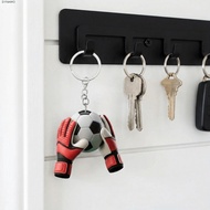 Bag Hanging, Pendant 2D Flat Football Keychain, Charms Acrylic Graduation Gifts Cute Football Fan Ke