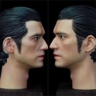 Asian Soldier 1/6 Male Scale Handsome Head Carving Movie Star Takeshi Kaneshiro Head Sculpt For