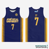 NZ X Jose Rizal University Jersey Basketball Full Sublimation Jersey (Top)