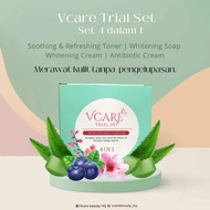 VCARE BEAUTY TRIAL SET 4IN1 SKINCARE