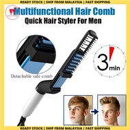M'Styler Men's Hair Controller Hair Iron | Straightener Flat Iron (3 Pin Plug)