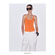 LA8274 - Orange, Blue Tank | Tanktop