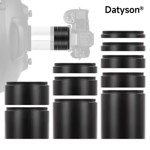 Datyson M48x0.75mm Telescope Photography Extension Tube - Available in Multiple Focal Lengths (Optio