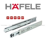 HAFELE 2-Section Drawer Rail Soft Close System On-Off Size 12"-20"
