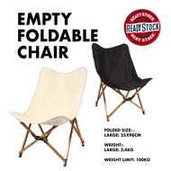 CAMPING CHAIR FOLD Outdoor Camping Glamping Solid Beech Wood Canvas Folding Butterfly Chair Beach La