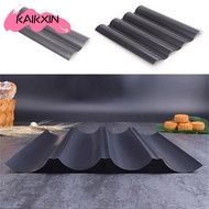 KAIKXIN Baguette Baking Tray, Nonstick Bakeware Baguette Mold, French Bread Toast Baking Tool Waves 