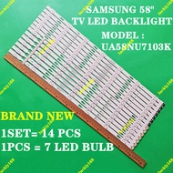 UA58NU7103K SAMSUNG 58" TV LED BACKLIGHT(LAMP TV) SAMSUNG 58 INCH LED TV BACKLIGHT UA58NU7103 58NU71