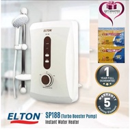 ELTON SP188 (AC PUMP) / SS 138 (NON PUMP) Home Electric Instant Portable Water Heater