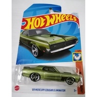 Hotwheels 69 Mercury Cougar Eliminator Light Green Case P 2024