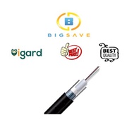 OUTDOOR 4-CORE FIBER OPTIC SINGLE MODE CABLE; JELLY-FILLED WITH 2-WIRE ARMORED JACKET(4C-SM-OT)