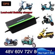 48V 60V 72V 96V 12AH 20AH 30AH 40AH 50AH 60AH For E Electric Bike Bicyle Scooter 电动车充电器