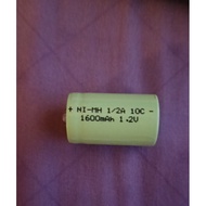 NI-MH 1/2A2/3A 1600mAh 1.2V/2.4V/3.6V batteries are suitable for Flyco FS326 and Stanley flashlights