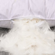 Feather Pillow Goose Feather Pillow Core Feather Pillow Wholesale Single Pillow Down Hotel Foreign T