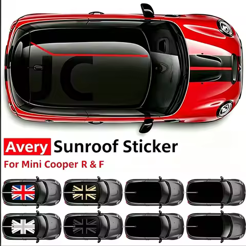 Brand New JCW Style Car Roof Sticker For JCW Mini Cooper F54 F55 F56