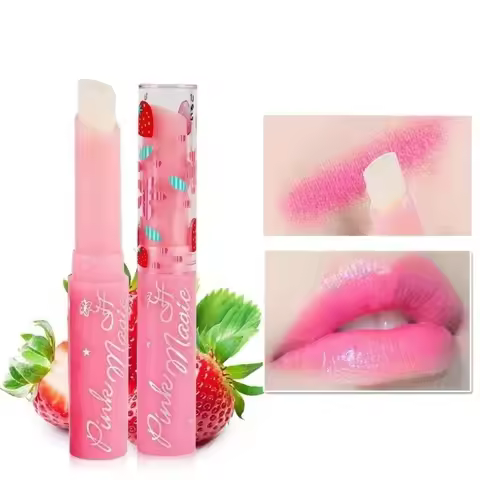Color Changing Lip Balm Long Lasting Nourishing Moisturizing Lip Balm Non Stick Reduce Lip Lines Str