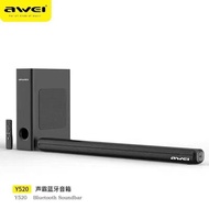 Awei Y520 Wireless Soundbar Home TV Bluetooth Subwoofer Theatre Sound Remote Control Awei Speaker