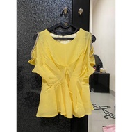 Trendy Yellow Blouse