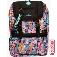 Smiggle Original Backpack 445103 Foldover Bright Black Mix Bag Children's Bag Cupliss KG