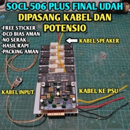 SOCL 506 READY TO USE, SOCL 506 PLUS FINAL, SOCL 506 RACING, SOCL 506 DRIVER, SOCL 506, SOCL 506 PLU