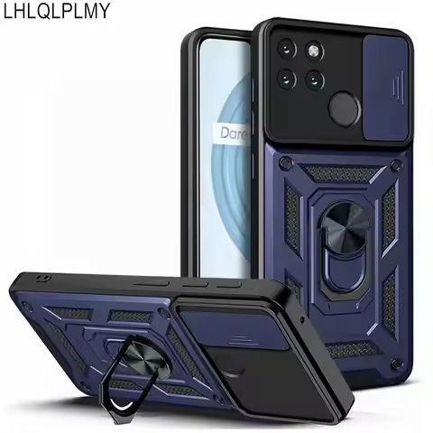Camera Protect Armor Case For Realme GT 8 9 16 Pro Plus 5G 7i 8i 9i C11 C25S C21Y C25Y C21 C35 C30 C